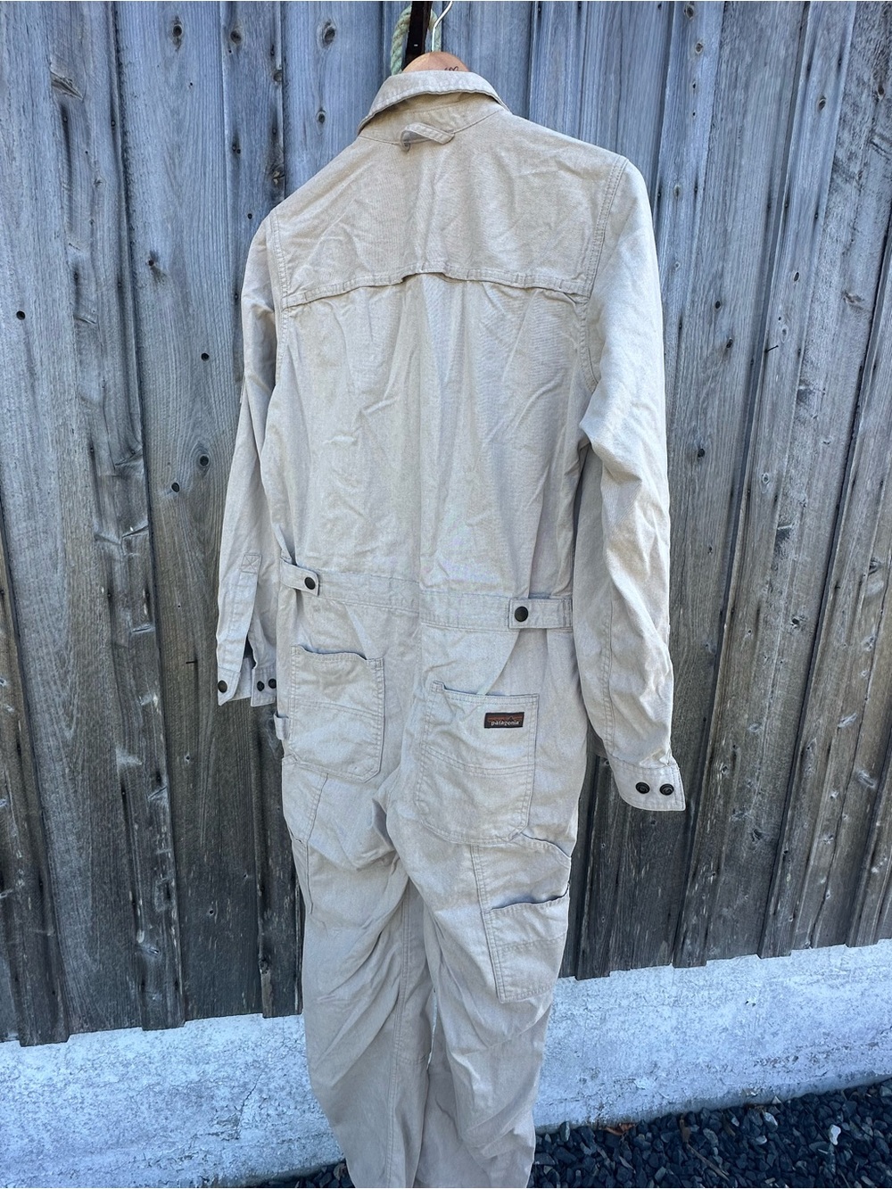 Patagonia Beige Coverall Jumpsuit - Picture 3 of 3